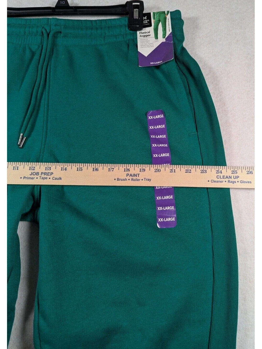Member's Mark - Men's - Green Classic Fit - Pocket Tech Fleece Pants - Size XXL